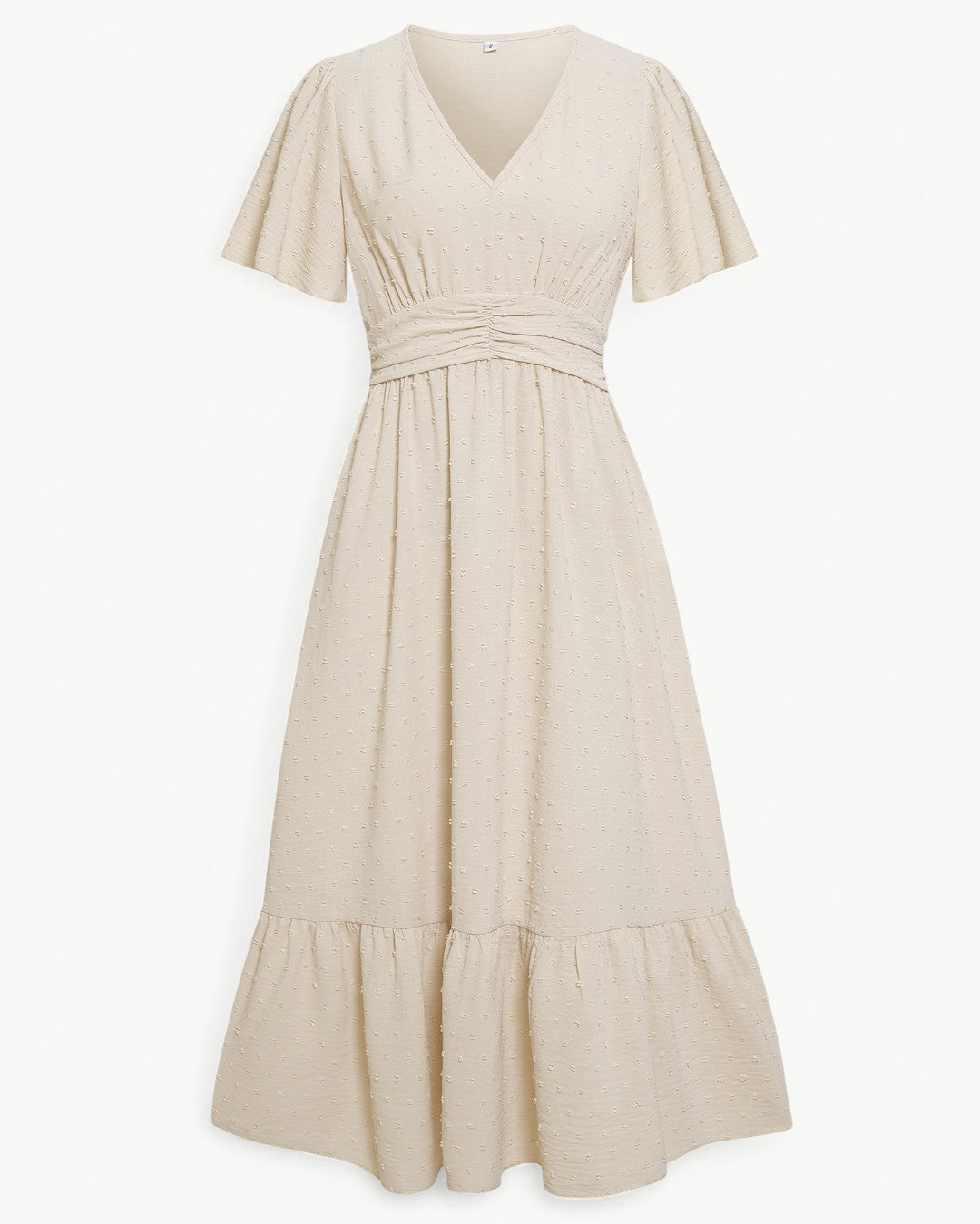 Lisa | V-neck dress with short sleeves - Lightweight and fashionable