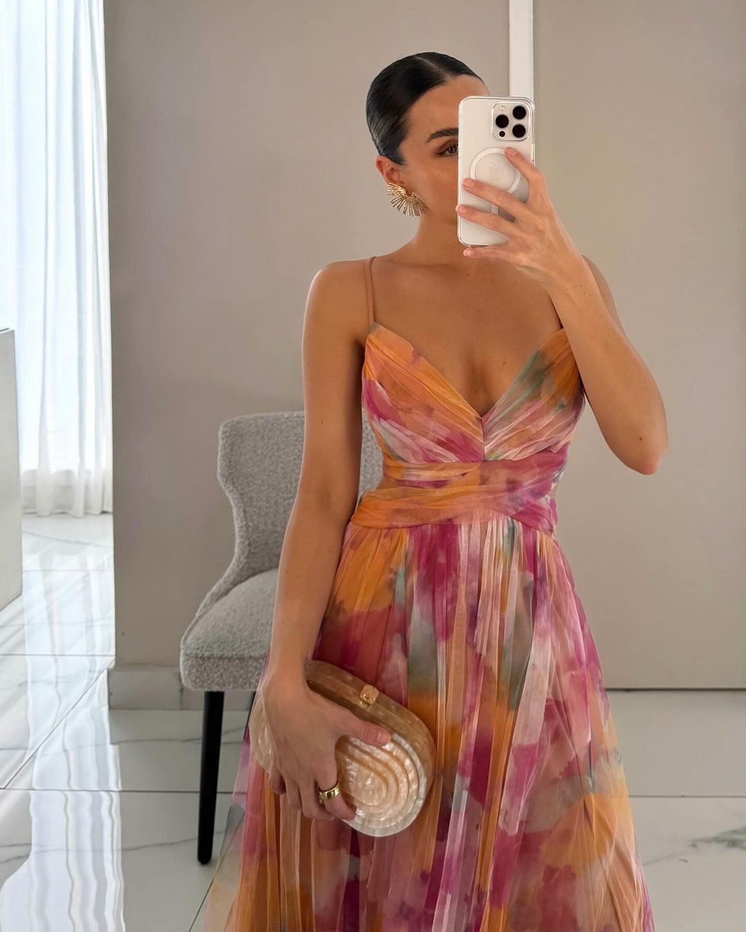 Giselle | A charming floral print dress