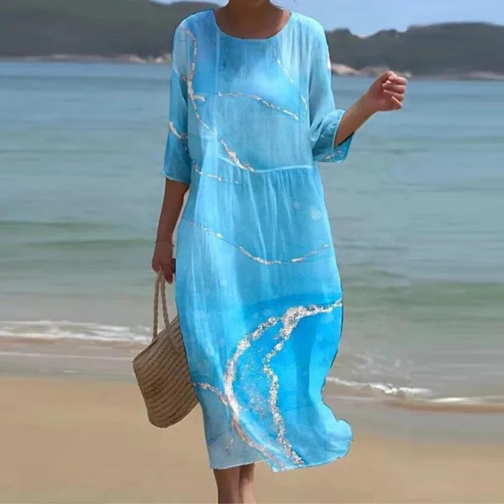 Natalia | Elegant Dress that Conceals the Belly