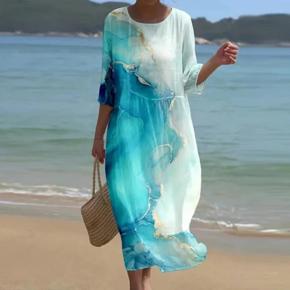 Natalia | Elegant Dress that Conceals the Belly