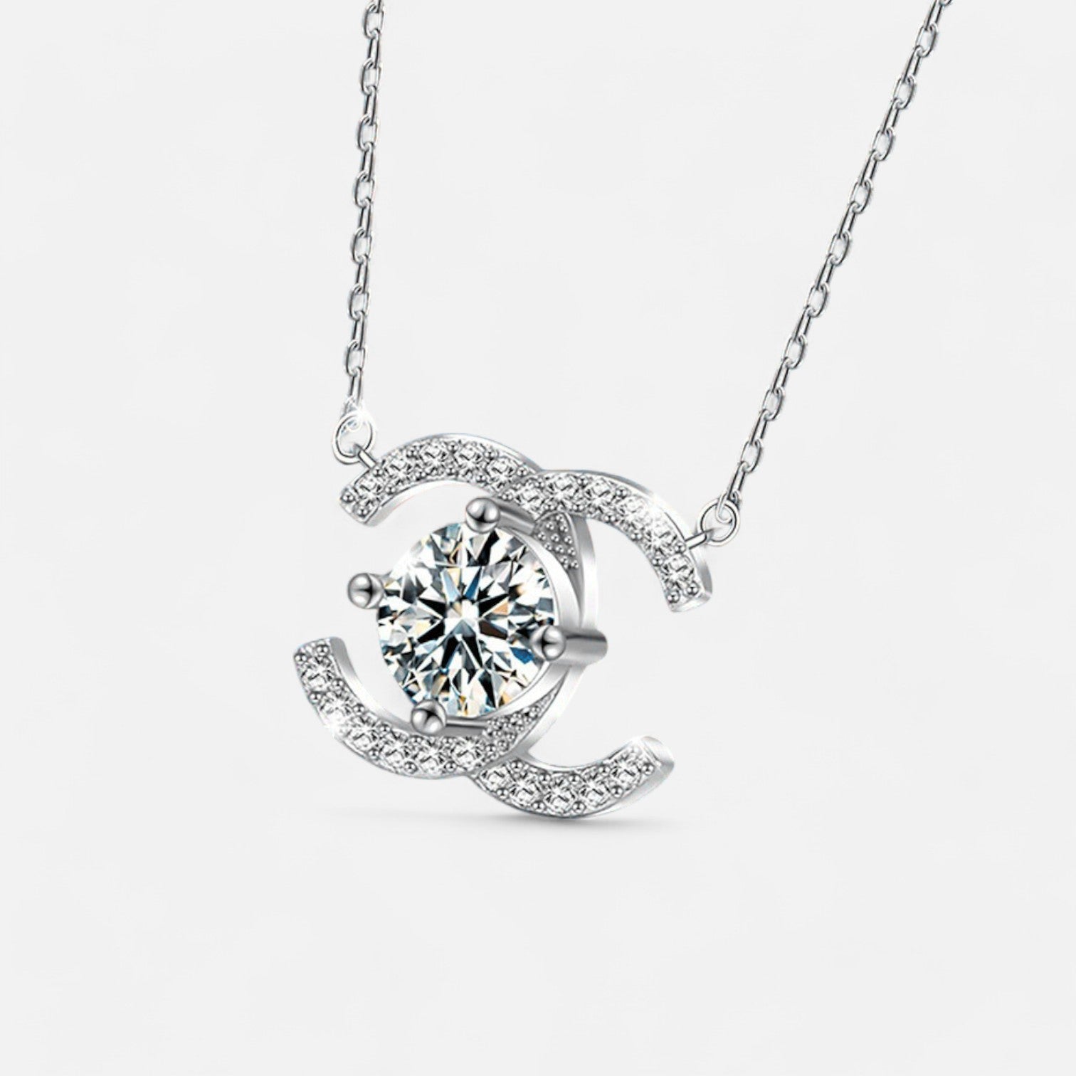 Sterling Silver Elegance Necklace - Dolce Vincita