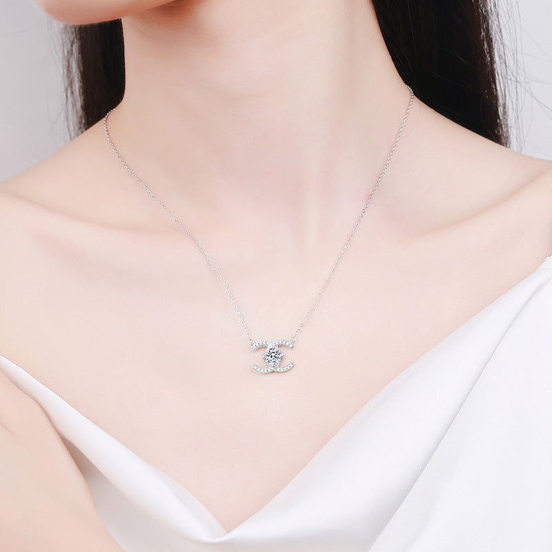 Sterling Silver Elegance Necklace - Dolce Vincita