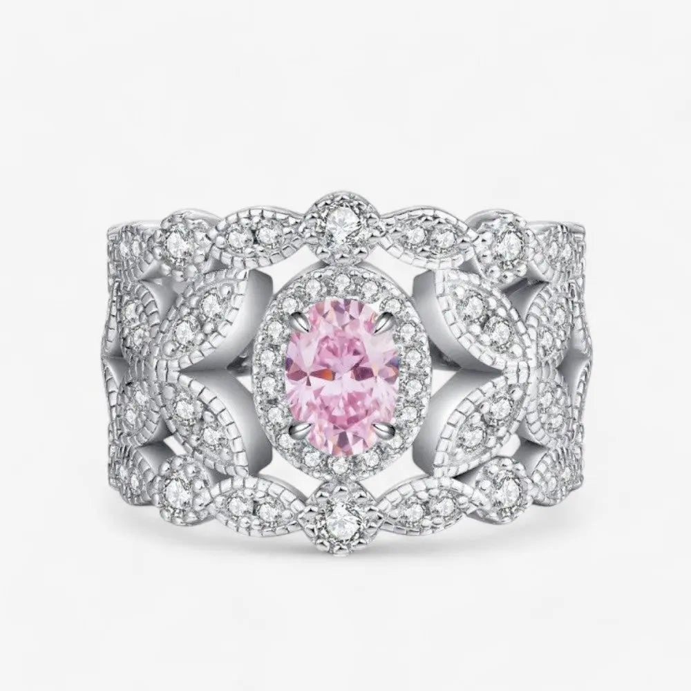 Sterling Silver Estelle Grace Ring - Dolce Vincita