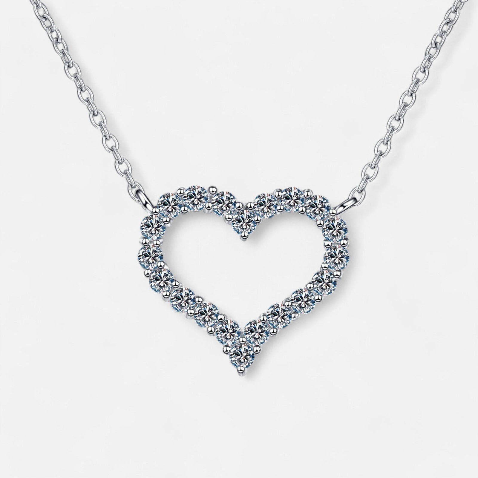 Sterling Silver Eternal Heart Necklace - Dolce Vincita