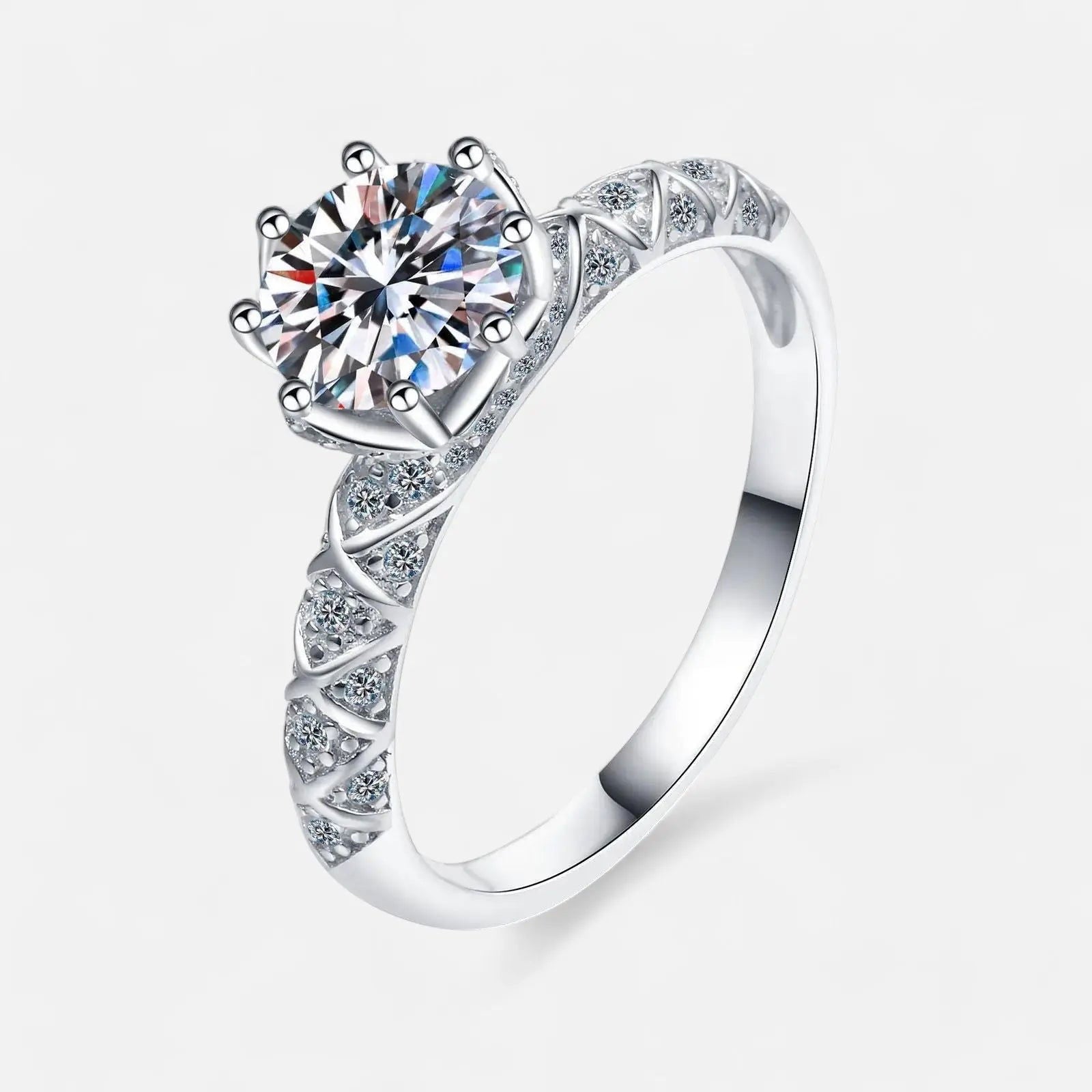 Sterling Silver Ivy Twist Ring - Dolce Vincita