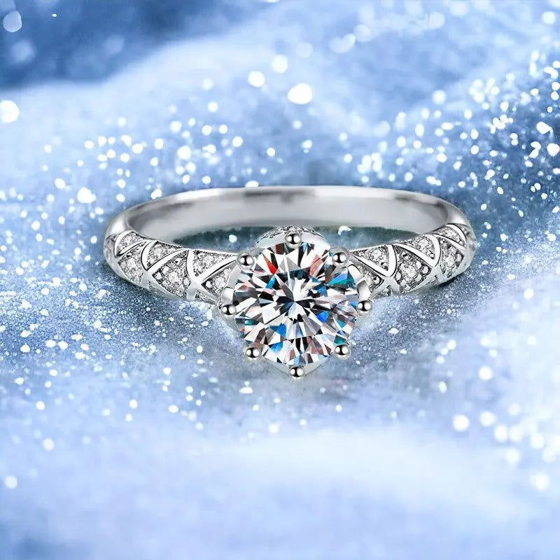 Sterling Silver Ivy Twist Ring - Dolce Vincita