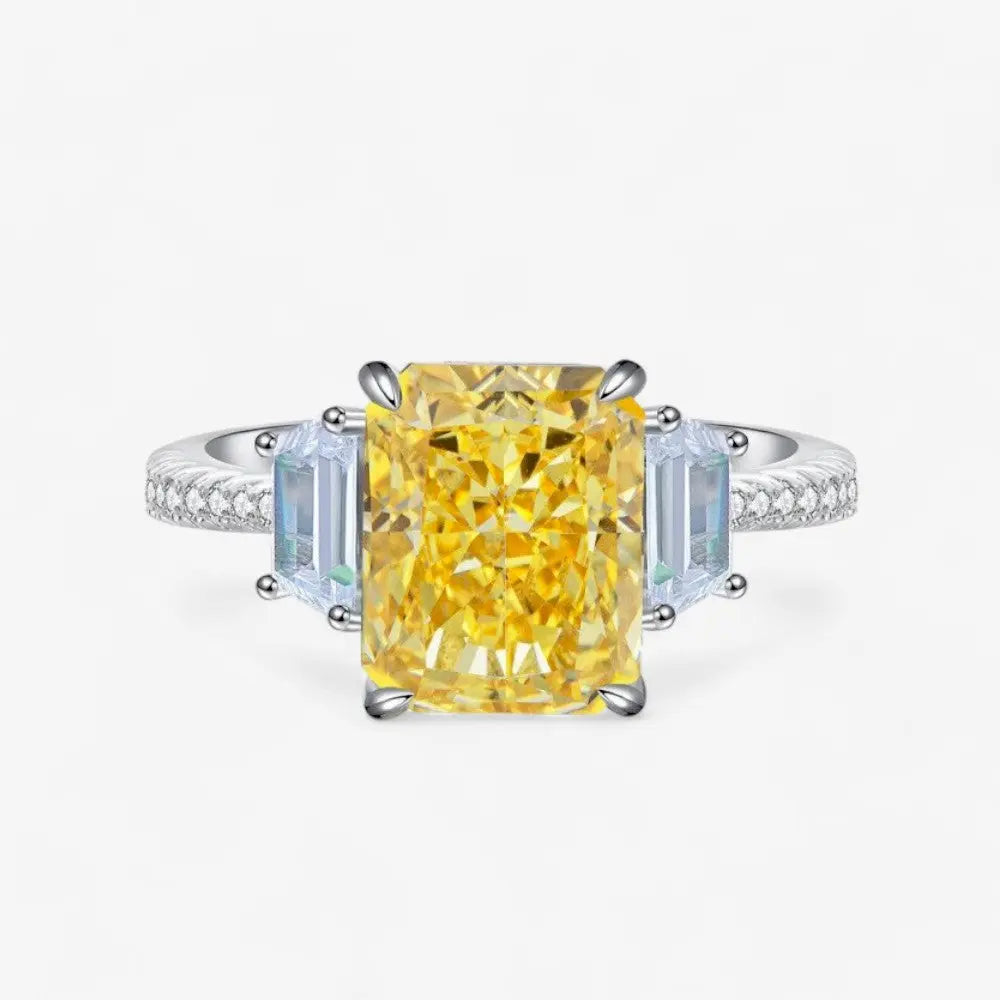 Sterling Silver Lemon Luxe Ring - Dolce Vincita