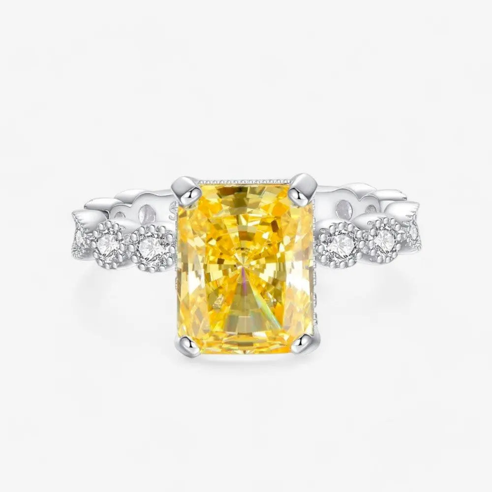 Sterling Silver Marigold Majesty Ring - Dolce Vincita