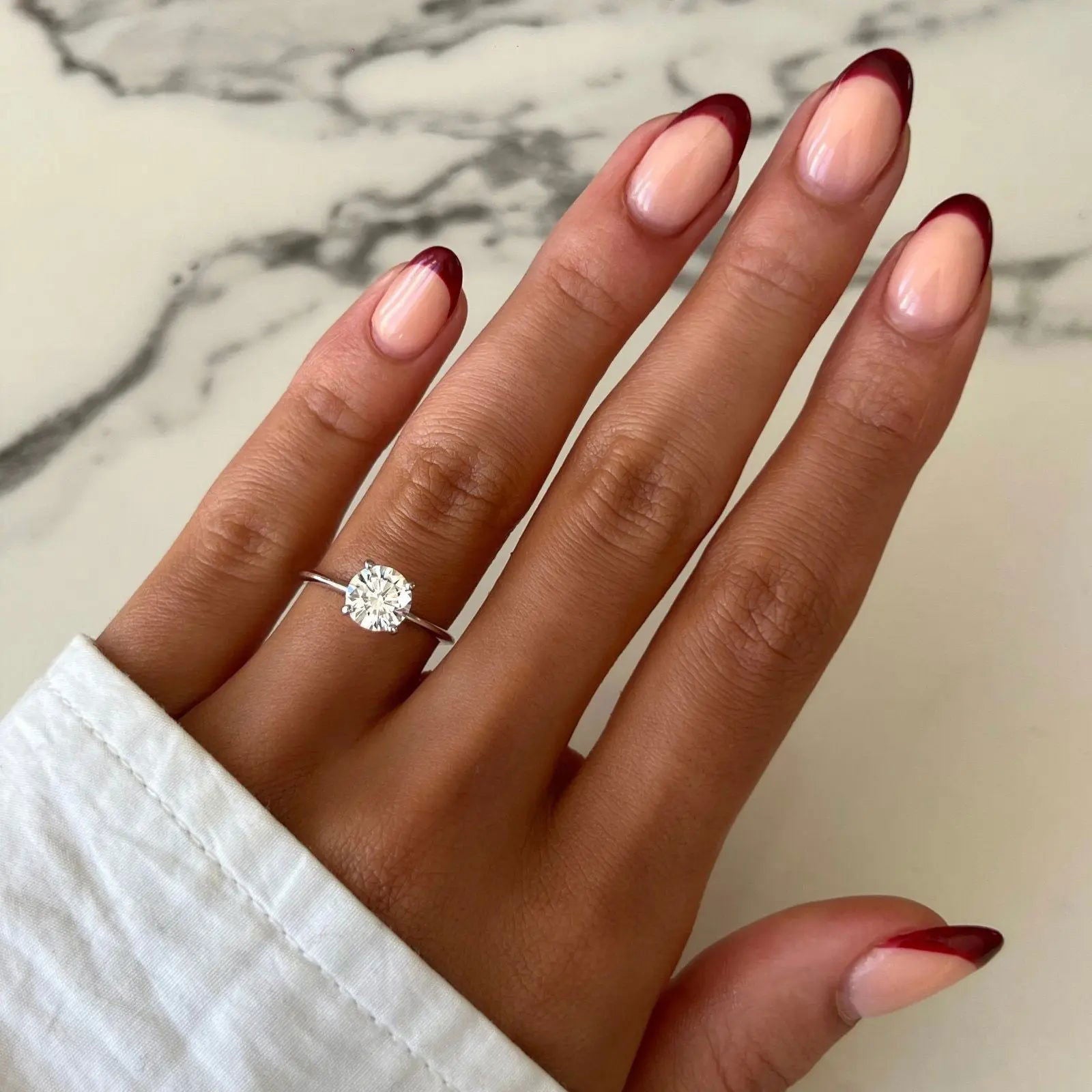 Sterling Silver Solara Solitaire Ring - Dolce Vincita