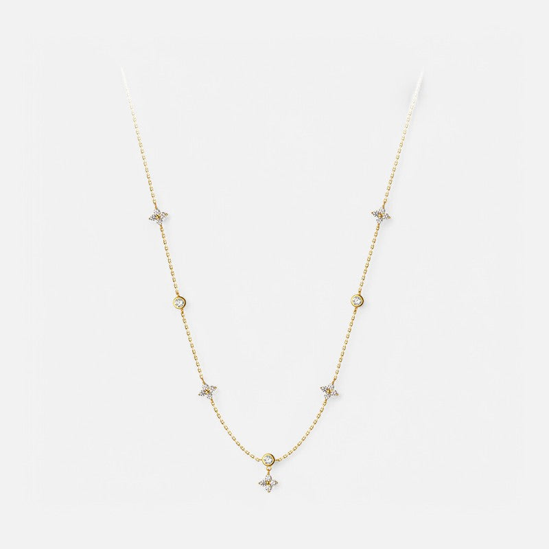 Sterling Silver Stella Star Necklace - Open Jewellery