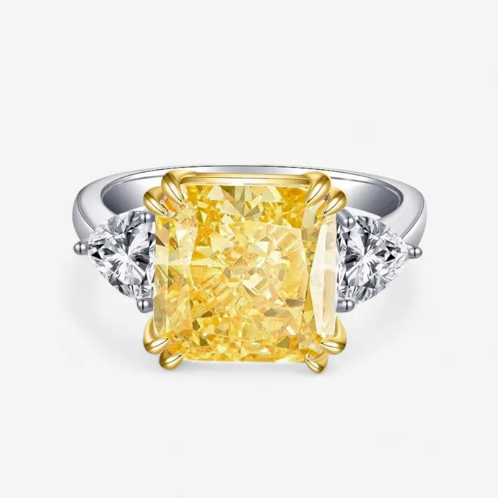Sterling Silver Sunrise Gem Ring - Dolce Vincita